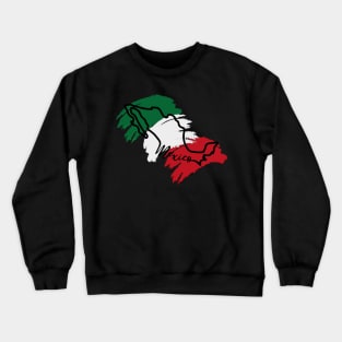 México map mexican pride country flag hispanic heritage Crewneck Sweatshirt